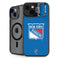 NHL New York Rangers Solid Background iPhone 15 Kickstand Case